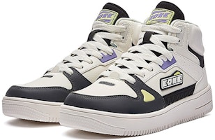 (W) ERKE Hongxing Kasut Skate Tengah 'Putih Hitam' V2121401242-001 Lookbook (W) ERKE Hongxing Kasut Skate Tengah 'Putih Hitam' V2121401242-001