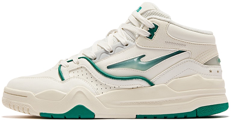 (Women) ERKE Hongxing Mid-Top Sneaker 'White Green' 52123301009-005 Buy (Women) ERKE Hongxing Mid-Top Sneaker 'White Green' 52123301009-005