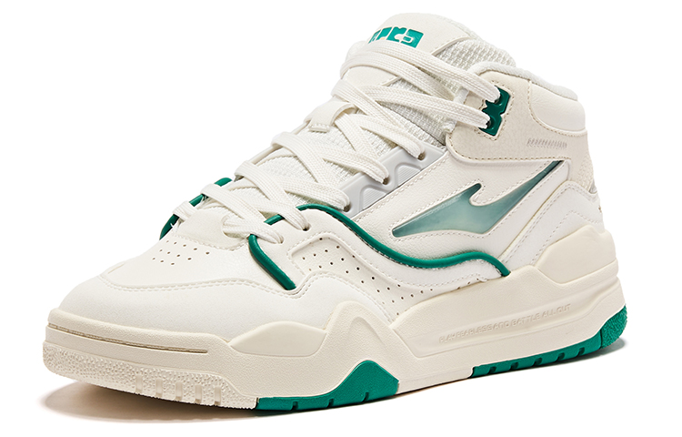 Lookbook (W) Sneaker Mid-Top ERKE Hongxing 'Putih Hijau' 52123301009-005