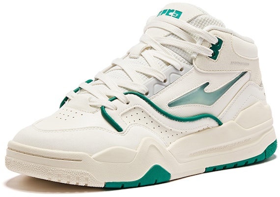 (Women) ERKE Hongxing Mid-Top Sneaker 'White Green' 52123301009-005 Lookbook (Women) ERKE Hongxing Mid-Top Sneaker 'White Green' 52123301009-005