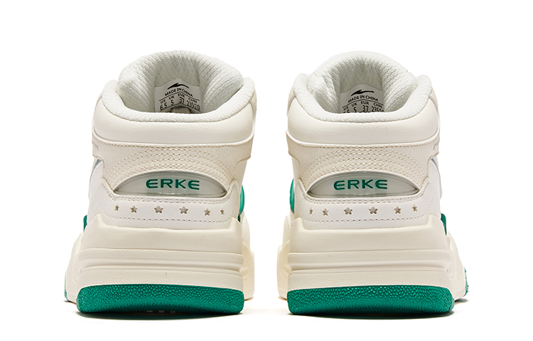 Shop (W) Sneaker Mid-Top ERKE Hongxing 'Putih Hijau' 52123301009-005