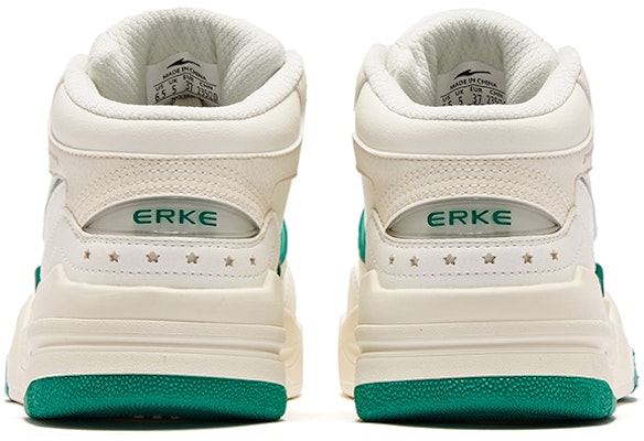 (Women) ERKE Hongxing Mid-Top Sneaker 'White Green' 52123301009-005 Shop (Women) ERKE Hongxing Mid-Top Sneaker 'White Green' 52123301009-005