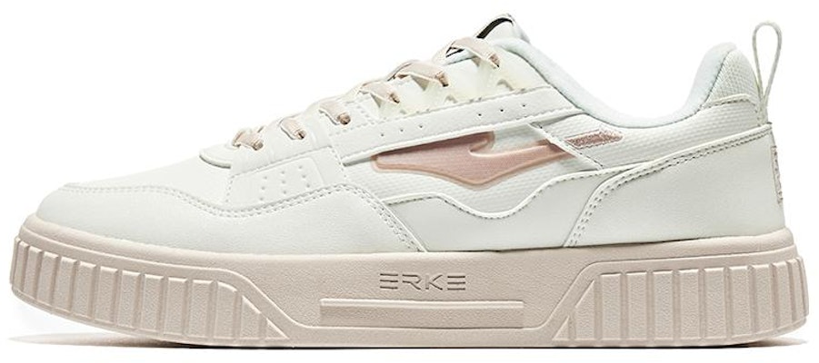(Women) ERKE Hongxing Retro Casual 'White Pink' 12122401532-002 Buy (Women) ERKE Hongxing Retro Casual 'White Pink' 12122401532-002