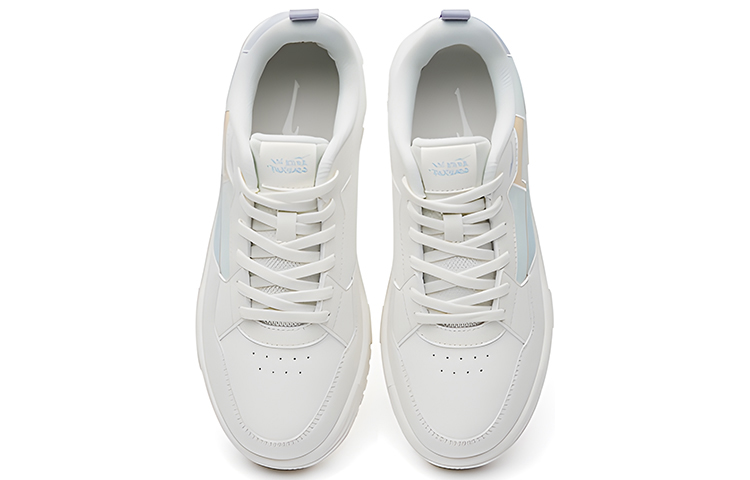 (W) ERKE Hongxing Retro Low-Top Sneakers 'Cashew Flower Light Blue' 圖 3