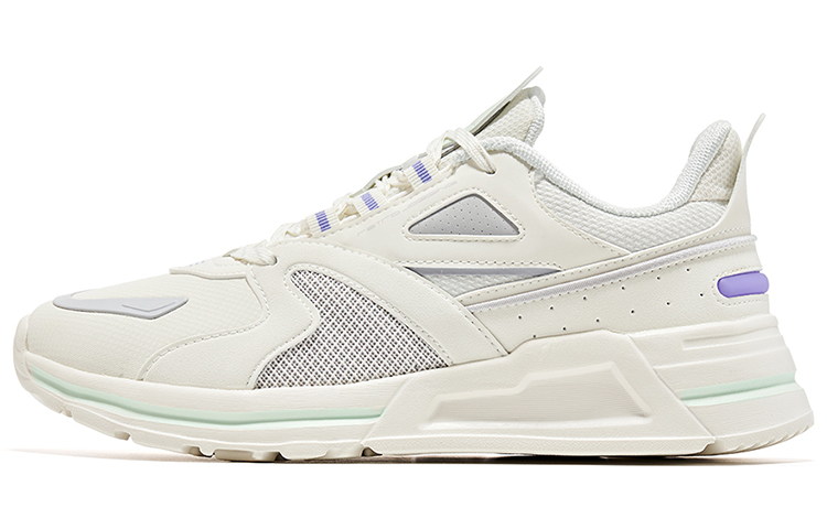 Buy (W) 鸿星尔克复古低帮 '银灰绿' 12122120432-001