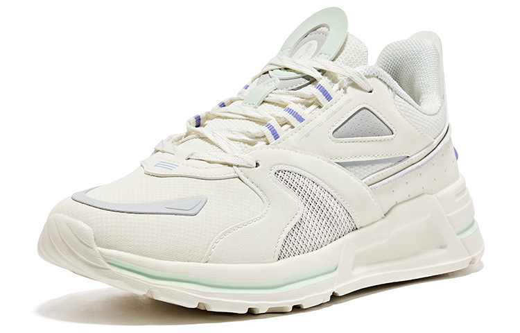 Lookbook (W) 鸿星尔克复古低帮 '银灰绿' 12122120432-001