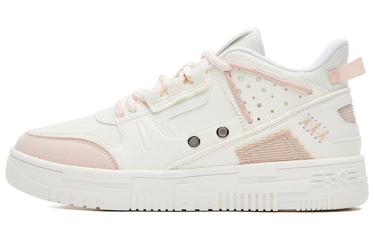 (W) ERKE Hongxing Rise Low 'White Pink'