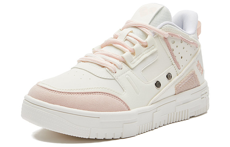 (W) ERKE Hongxing Rise Low 'White Pink' 圖 3