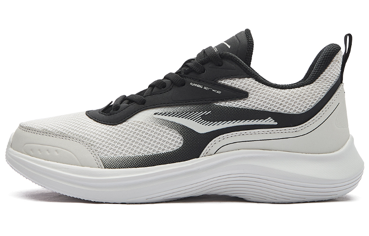(Women) ERKE Hongxing Running Shoes 'Grey Black' 52121403028-105
