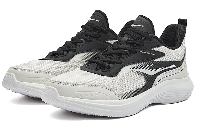 Lookbook (Women) ERKE Hongxing Running Shoes 'Grey Black' 52121403028-105