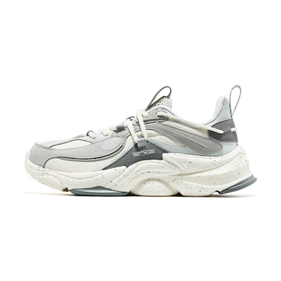 (W) ERKE Hongxing Running Shoes Low 'Bai Lu Grey'