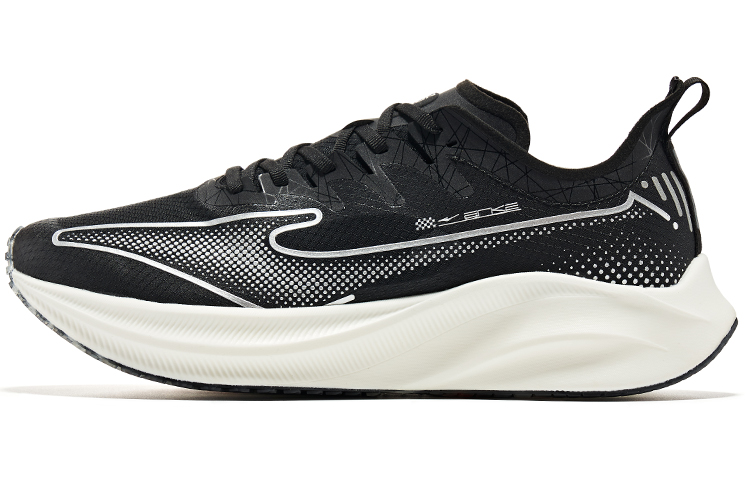 (W) ERKE Hongxing Running Shoes Low 'Black White'