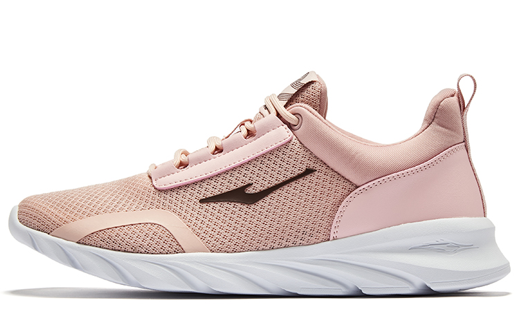 (Women) ERKE Hongxing Running Shoes Low 'Pink Grey Purple' 52121203254-202