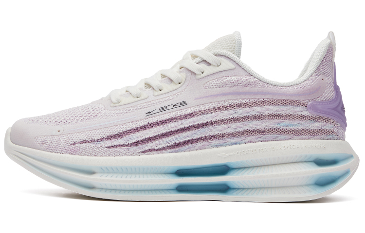 (W) ERKE Hongxing Running Shoes Low 'White Purple'