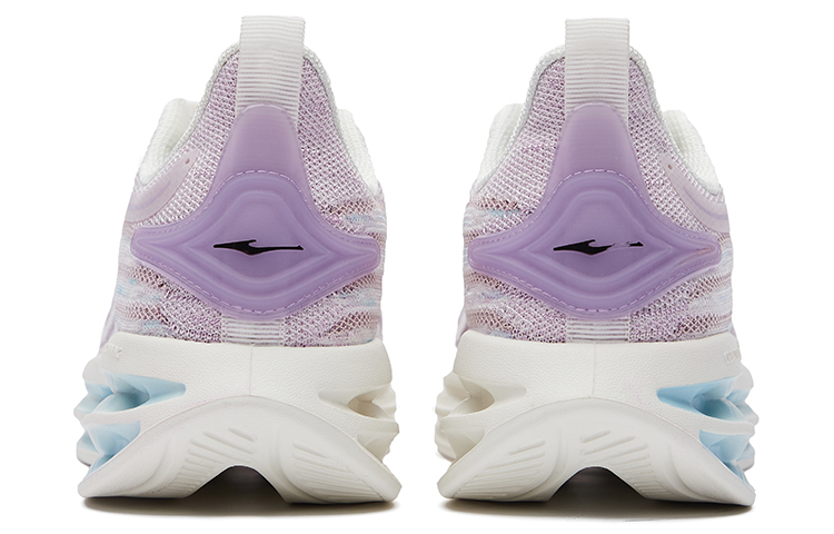 (W) ERKE Hongxing Running Shoes Low 'White Purple' 圖 5
