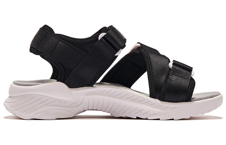 (W) ERKE Hongxing Sandal 'Black White' 圖 2