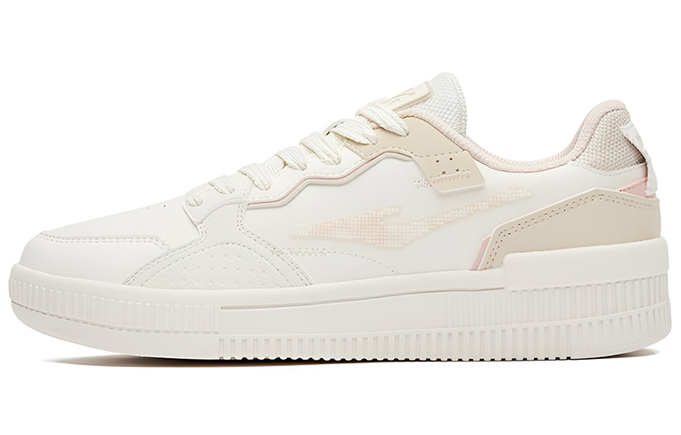 Buy 鴻星爾克 焦糖拿鐵 百搭休閒 防滑耐磨包覆性 低筒 板鞋 女款 白澄糖