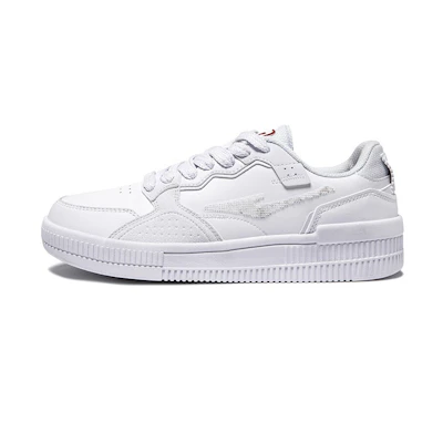 (W) ERKE Hongxing Skate Low 'Caramel Latte White Red'