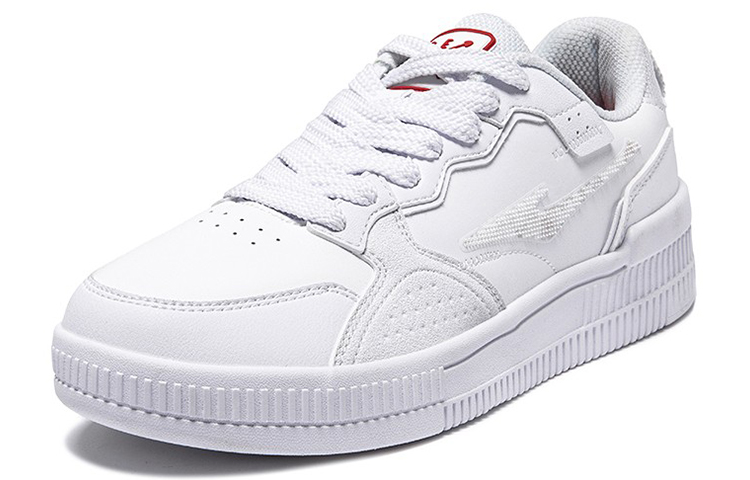 Order (W) 鸿星尔克滑板鞋低帮‘焦糖拿铁白红’ 52122301031-004