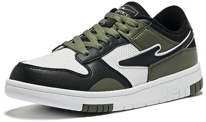 (W) 鸿星尔克滑板低帮鞋 '无花果绿与黑色' 12122201312-002 Lookbook (W) 鸿星尔克滑板低帮鞋 '无花果绿与黑色' 12122201312-002