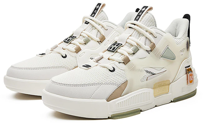 (W) 鸿星尔克滑板鞋低帮‘乳白色橡胶籽’ 12122101413-005 Order (W) 鸿星尔克滑板鞋低帮‘乳白色橡胶籽’ 12122101413-005