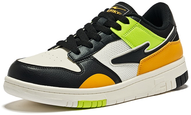 (W) ERKE Hongxing Skate Low 'Blanco Naranja Amarillo Goma' 12122201312-003 Lookbook (W) ERKE Hongxing Skate Low 'Blanco Naranja Amarillo Goma' 12122201312-003