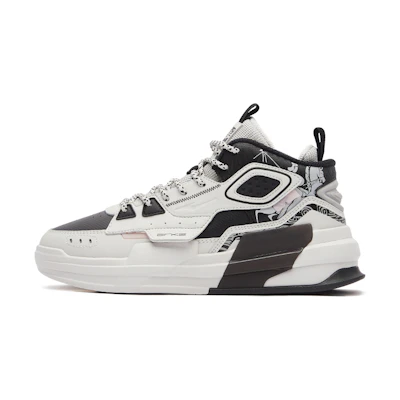 (W) ERKE Hongxing Skate Shoe Low 'Banquet Fashion Casual Grey Black'