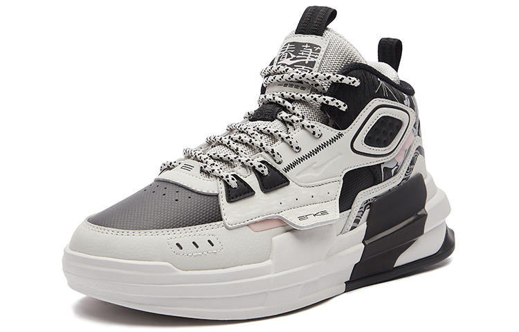 Lookbook (W) ERKE Hongxing Sepatu Skate Low 'Banquet Fashion Kasual Abu Abu Hitam' 52122301067-104