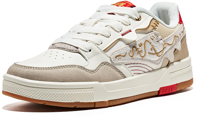 (W) ERKE Hongxing Sepatu Skate Low 'Slide Putih Merah' 12123101254-003 Lookbook (W) ERKE Hongxing Sepatu Skate Low 'Slide Putih Merah' 12123101254-003