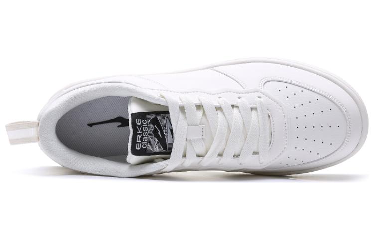 (W) ERKE Hongxing Skate Shoes Low 'White Black' 圖 3