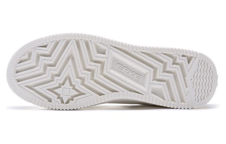 (W) ERKE Hongxing Skate Shoes Low 'White Black' 圖 5