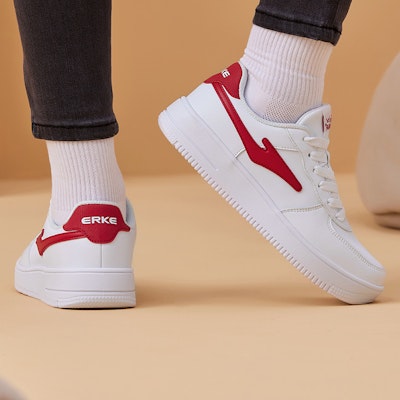 (W) 이커 홍싱 스케이트보드 로우 '유니버시티 레드' 52122301414-001 1