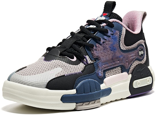 鴻星爾克 無雙大師 休閒運動 低筒 板鞋 女款 正黑霧紫 Lookbook 鴻星爾克 無雙大師 休閒運動 低筒 板鞋 女款 正黑霧紫