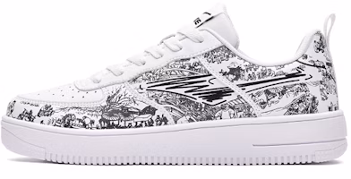 (Women) ERKE Hongxing x Qingming Shanghe Yuan 'Black and White' 52122201096-001 (Women) ERKE Hongxing x Qingming Shanghe Yuan 'Black and White' 52122201096-001