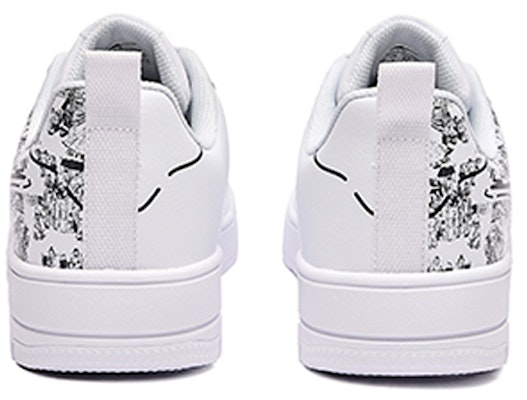 (Women) ERKE Hongxing x Qingming Shanghe Yuan 'Black and White' 52122201096-001 Shop (Women) ERKE Hongxing x Qingming Shanghe Yuan 'Black and White' 52122201096-001