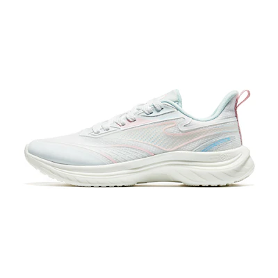 (W) ERKE Hongxing Yunshuo Low 'White Pink'