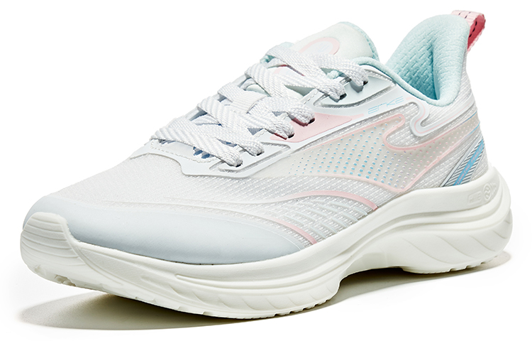 (W) ERKE Hongxing Yunshuo Low 'White Pink' 圖 3