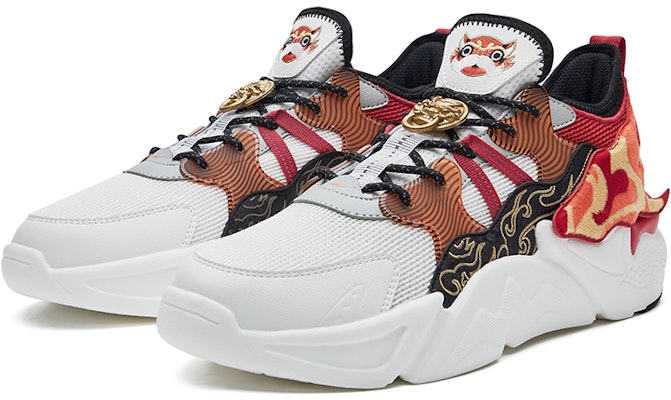 (Women) ERKE Honor of Kings x Dad Shoe Low 'White Red' 52122102356-001 Lookbook (Women) ERKE Honor of Kings x Dad Shoe Low 'White Red' 52122102356-001