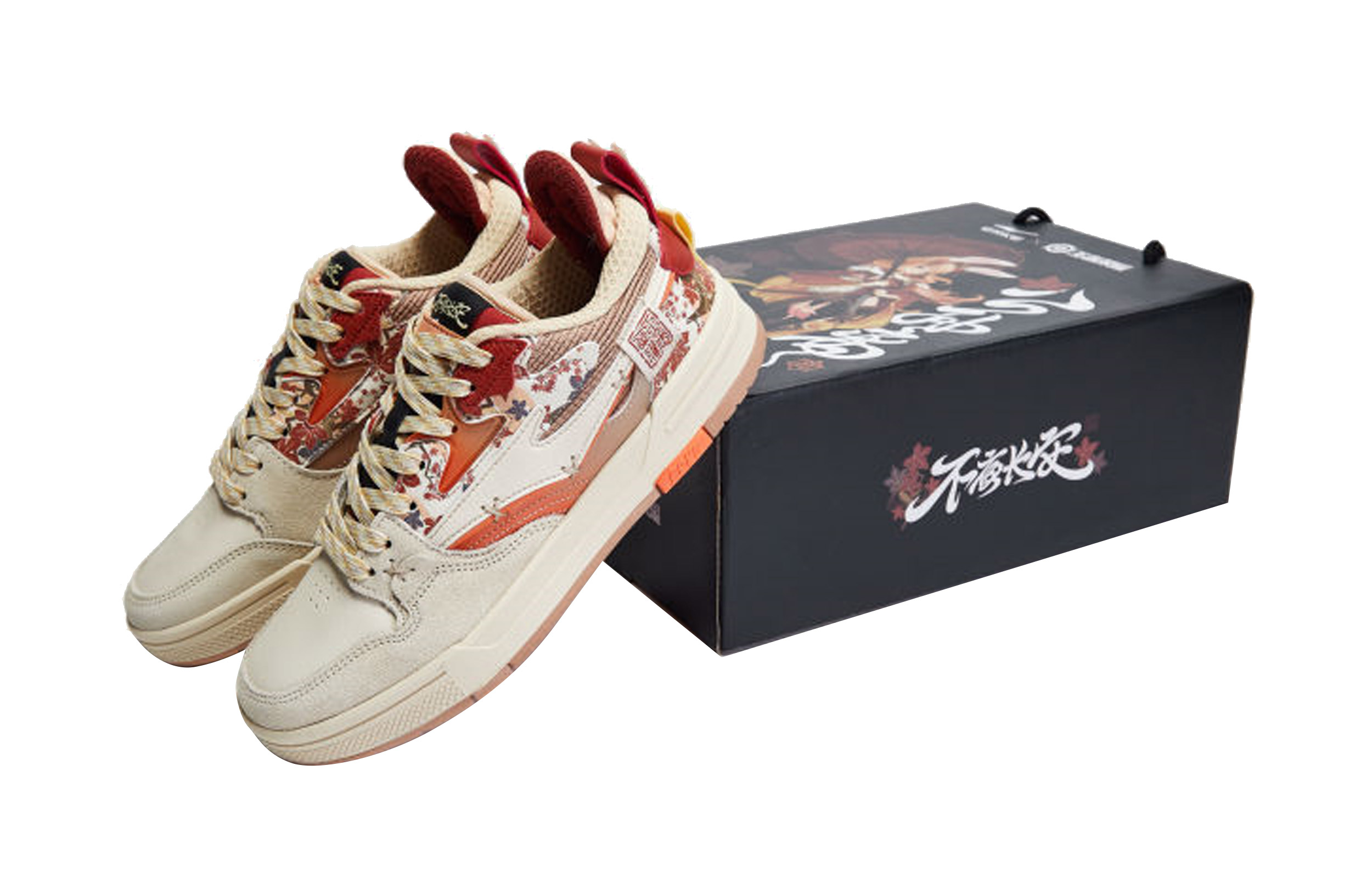 Details for (W) 鸿星尔克 王者荣耀 x 无缝系列 新年限量版 '公孙离枫叶' 52123101230-401