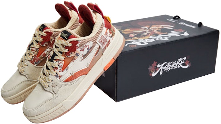 (W) ERKE Honour of Kings x Wuzong Edisi Terhad Tahun Baru 'Gongsun Li Maple Leaf' 52123101230-401 Details for (W) ERKE Honour of Kings x Wuzong Edisi Terhad Tahun Baru 'Gongsun Li Maple Leaf' 52123101230-401