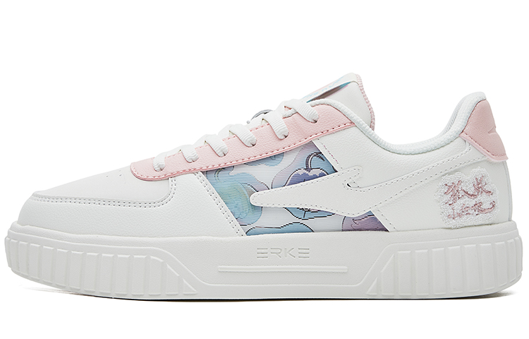 (Women) ERKE Huyao Xiao Hongniang x Hongxing Low 'White Blue' 52122101357-003