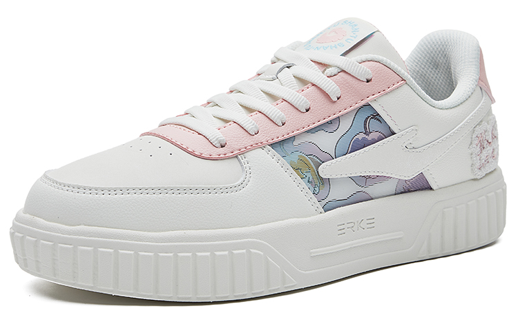 (W) ERKE Huyao Xiao Hongniang Hongxing Skateboard 'Valentine's Day LTD Edition' Low Blue White' 圖 3