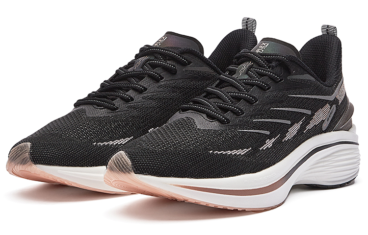 Lookbook (Women) ERKE Qidan 3.0 'Black Pink Gold' 12121403445-005