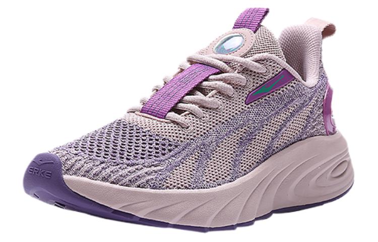 Lookbook 鸿星尔克 奇弹系列 α-flex 減震潮流跑步鞋 女款 紫红