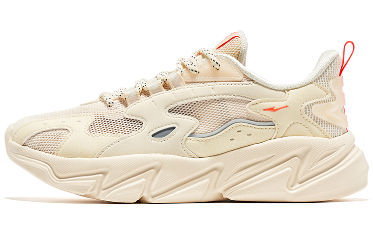 (Women) ERKE Retro Casual Trainer 'White Neon Summer Pink' 12122214061-001