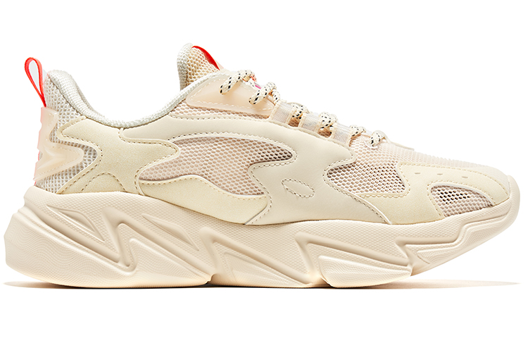 (W) ERKE Retro Casual Trainer 'White Neon Summer Pink' 圖 2