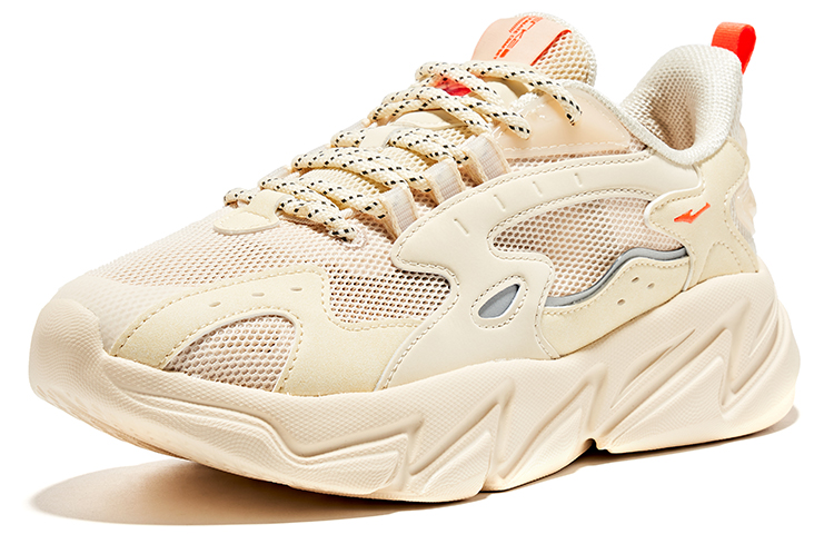 (W) ERKE Retro Casual Trainer 'White Neon Summer Pink' 圖 3