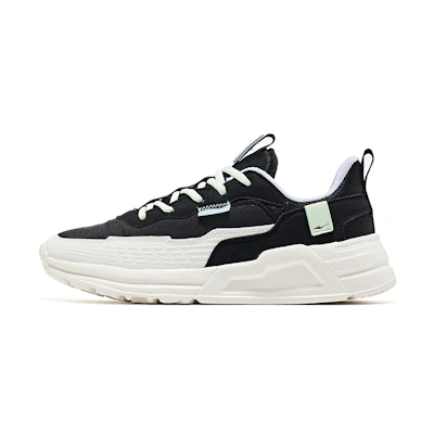 (W) ERKE Running Shoes 'Black White'