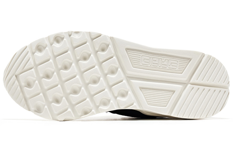 (W) ERKE Running Shoes 'Black White' 圖 4