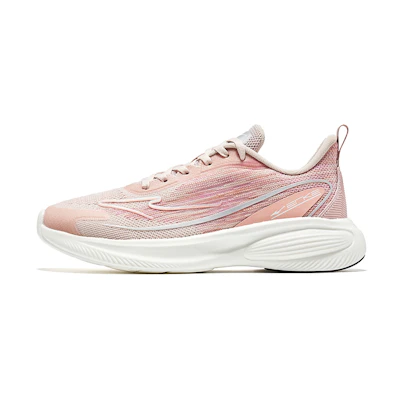 (W) ERKE Running Shoes 'Yam Grey/Mineral Pink'